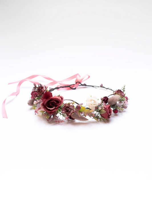 toddler flower crown, bridal flower crown, flower girl crown, flower crown, toddler flower crown, woodland crown, bridal floral crown, boho flower crown, eucalyptus crown, flower girl headband, baby flower crown, toddler crown, burgundy crown, pink flower crown, boho floral crown, fall flower crown, rustic flower crown, spring flower crown