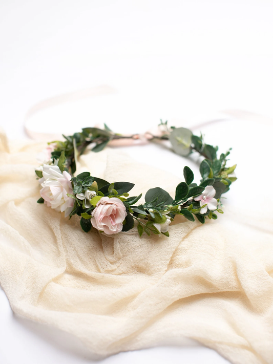 toddler floral crown, bridal flower crown, flower girl crown, flower crown, woodland crown, bridal floral crown, boho flower crown, eucalyptus crown, flower girl headband, baby flower crown, burgundy crown, pink flower crown, boho floral crown, fall flower crown, rustic flower crown, spring flower crown