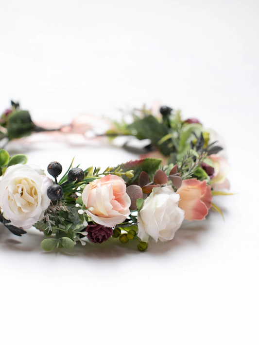 toddler flower crown, bridal flower crown, flower girl crown, flower crown, toddler flower crown, woodland crown, bridal floral crown, boho flower crown, eucalyptus crown, flower girl headband, baby flower crown, toddler crown, burgundy crown, pink flower crown, boho floral crown, fall flower crown, rustic flower crown, spring flower crown